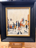 People with dogs by David Henty