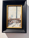 The canal bridge by David Henty