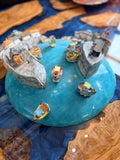 Ceramic harbour by Alison Jones