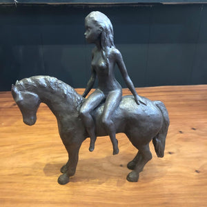 Girl on horse Craig Carsley