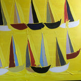 Yellow Boats Martyn Dempsey Original
